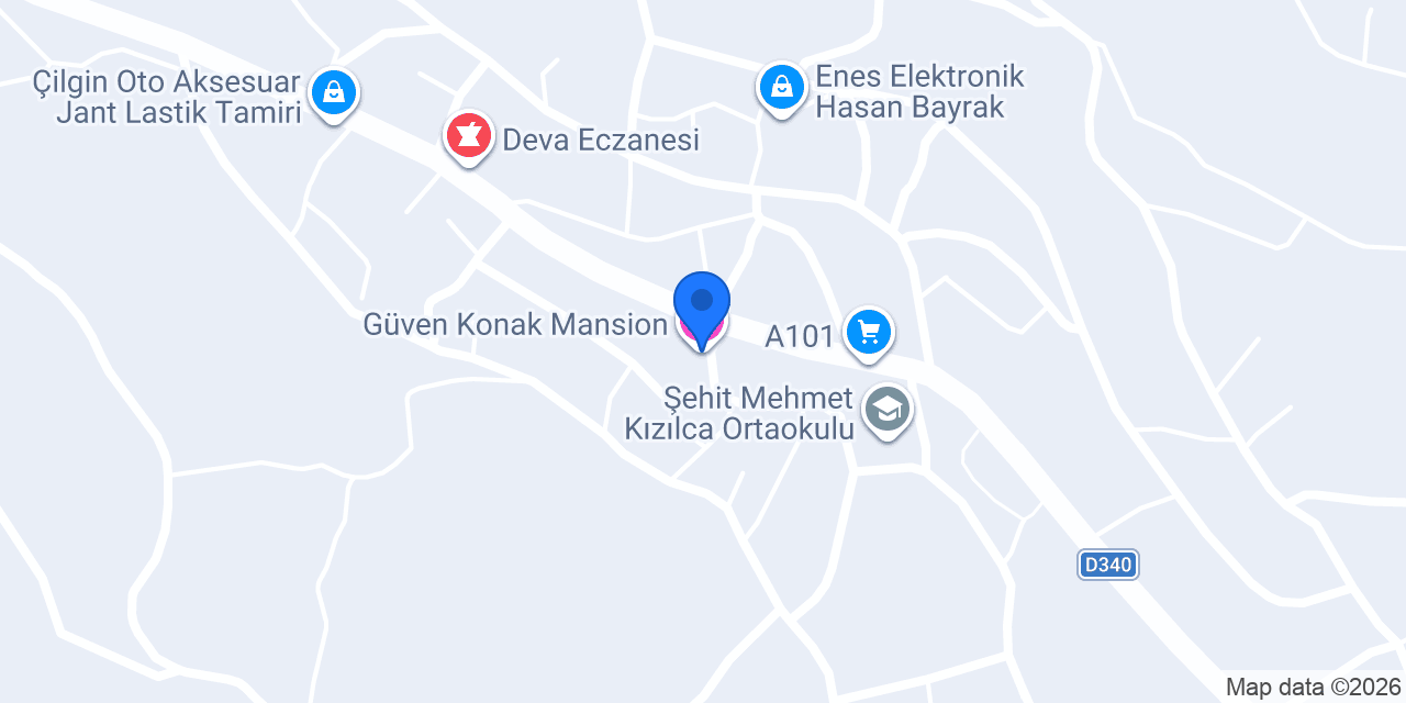 Güven Konak Mansion konumu
