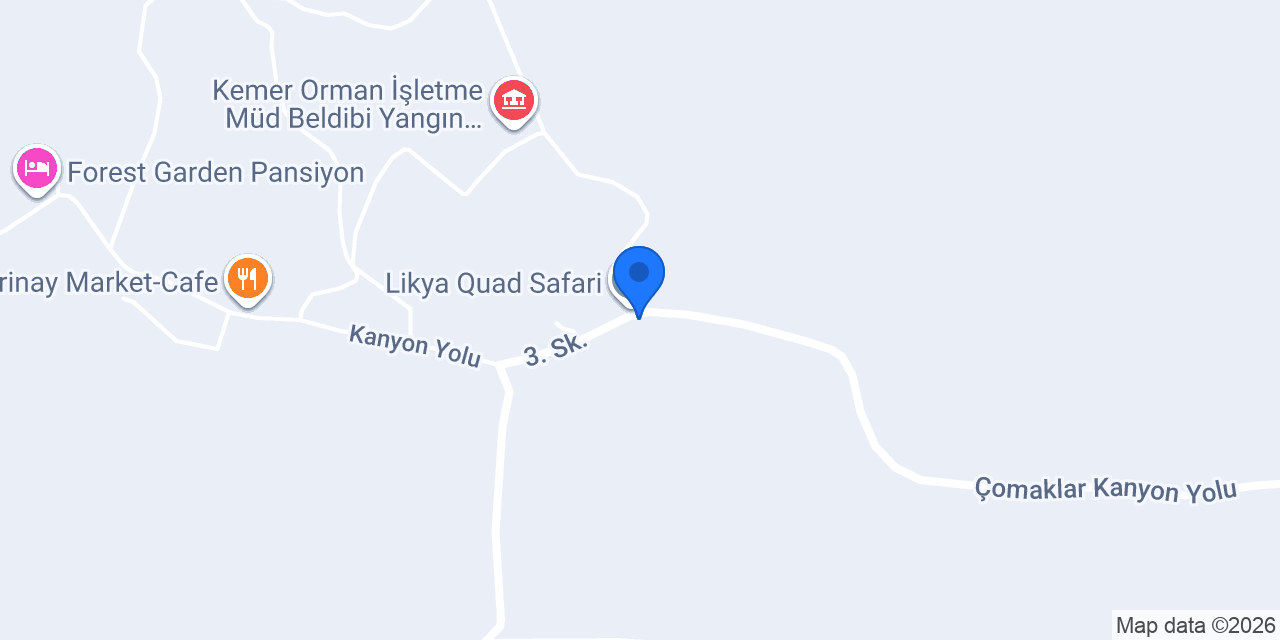 BUGGY SAFARI KEMER konumu