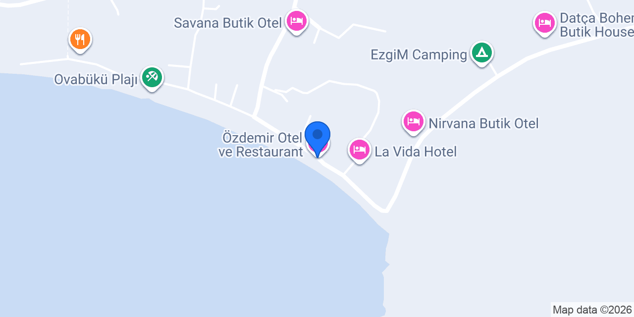 Özdemir Otel ve Restaurant konumu