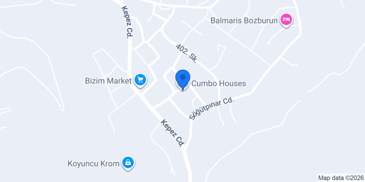 Cumbo Houses konumu