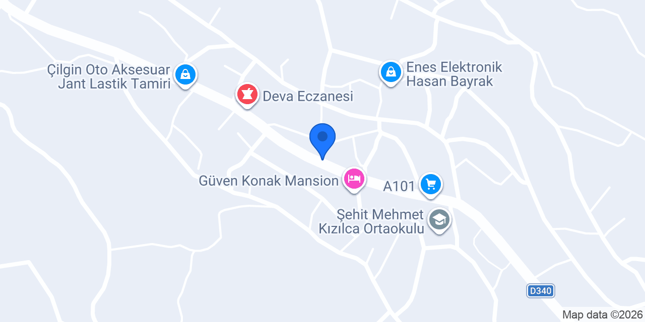 Solak İnşaat konumu