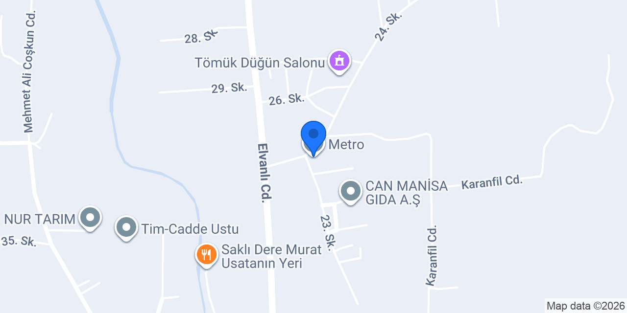 Metro konumu