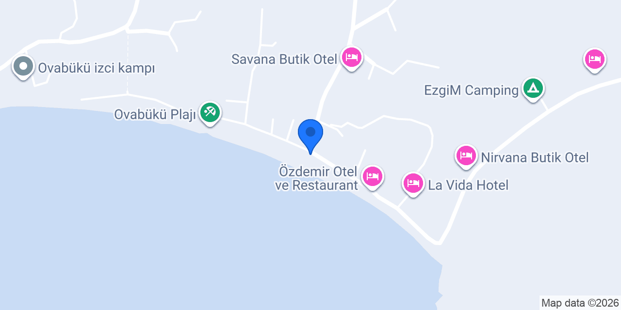 Tabana Beach&Restaurant konumu