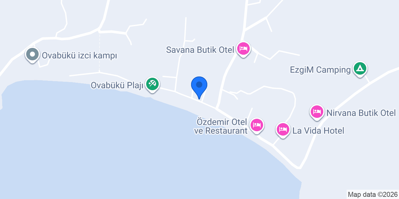 Bahar Bahçe Camping konumu