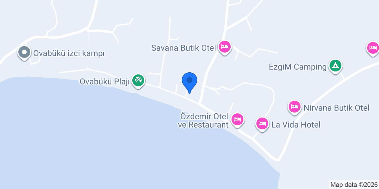 Gültekin Pansiyon konumu