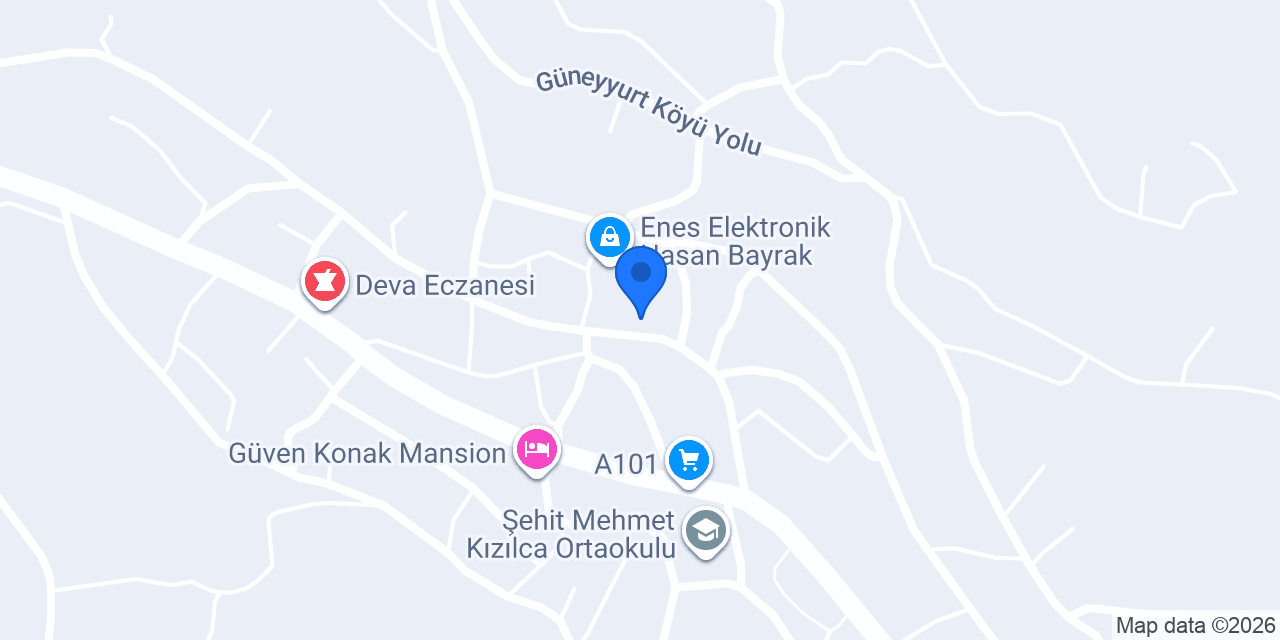ÇILGIN OTEL konumu
