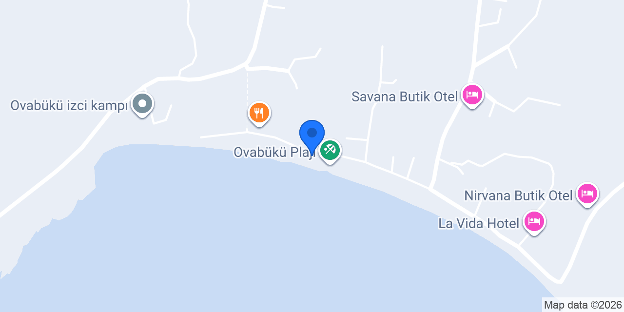Savana Beach & Restaurant konumu