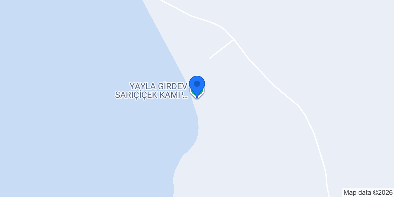 YAYLA GİRDEV SARIÇİÇEK KAMP ALANI konumu