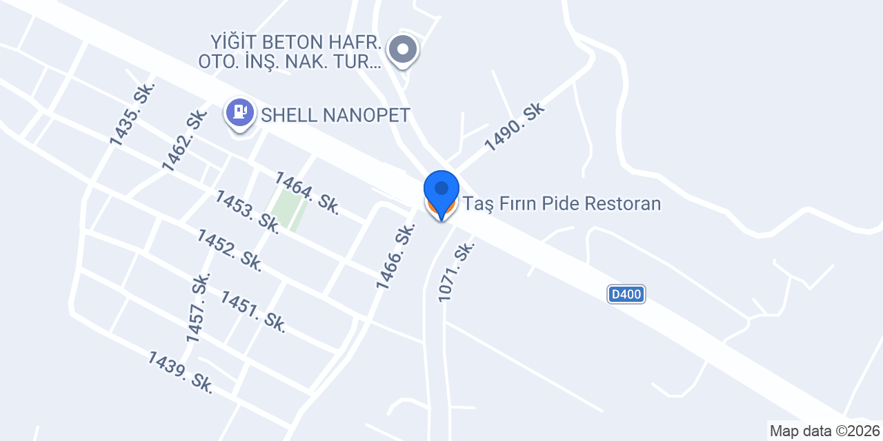 Taş Fırın Pide Restoran konumu
