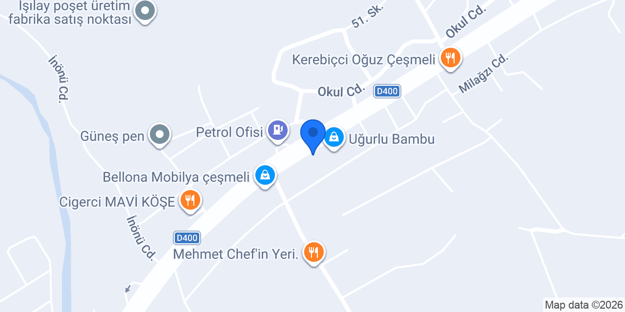 DUMANLI ELEKTRİK VE MÜHENDİSLİK konumu