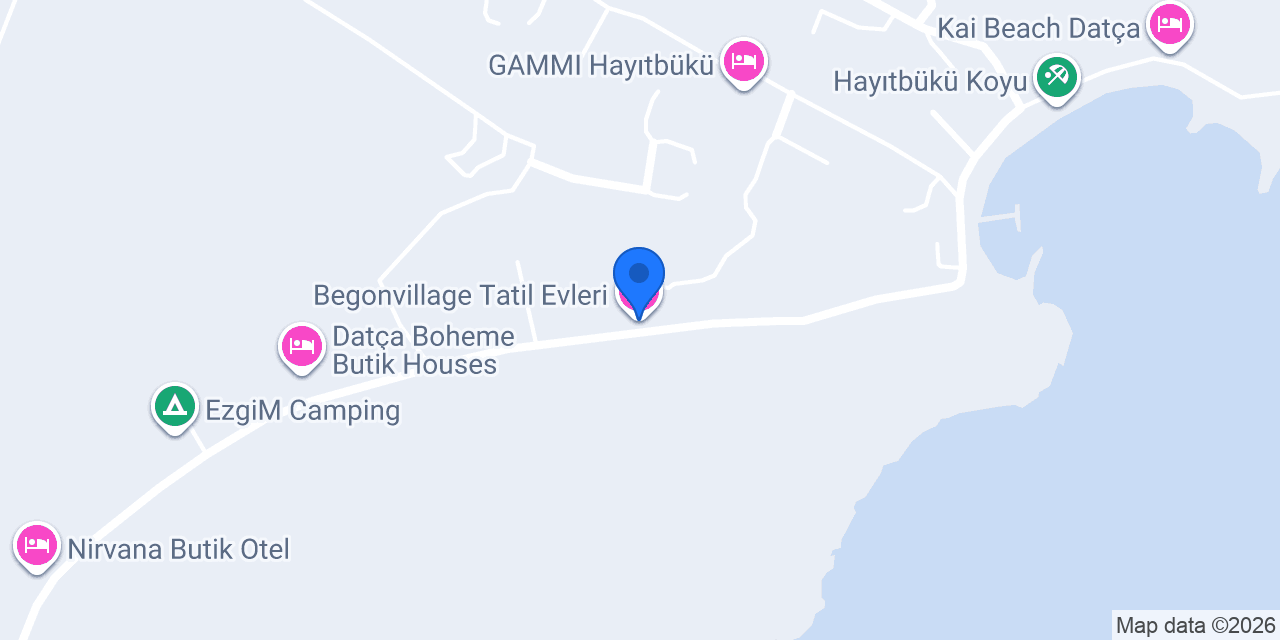 Begonvillage Tatil Evleri konumu