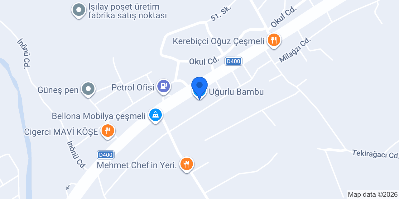 Uğurlu Bambu konumu
