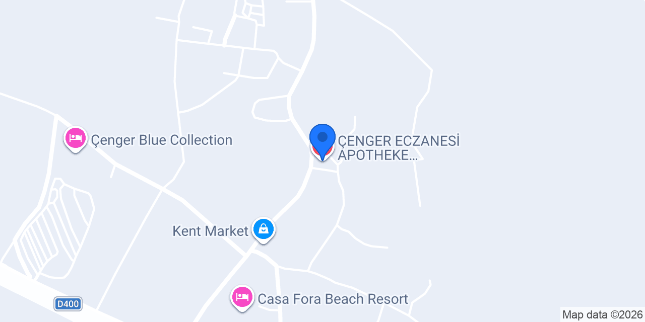 ÇENGER ECZANESİ APOTHEKE PHARMACY konumu