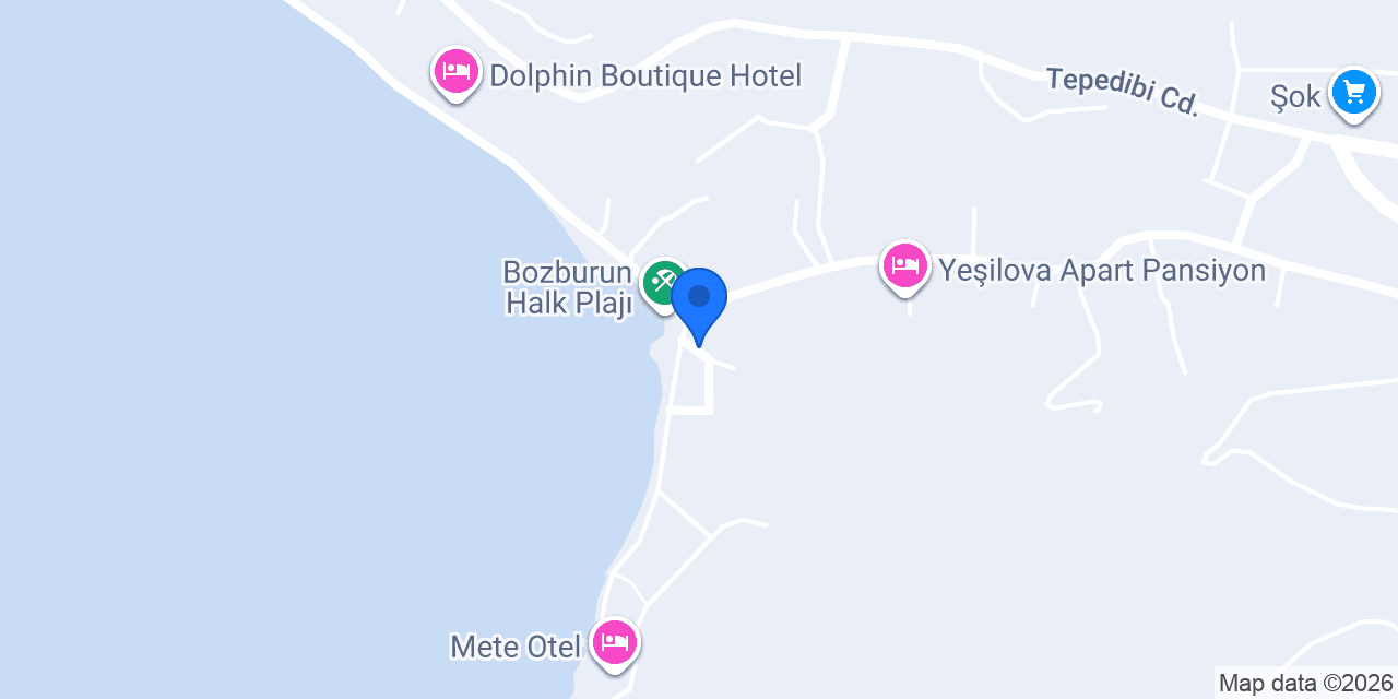 Beyaz Gül Teknesi konumu