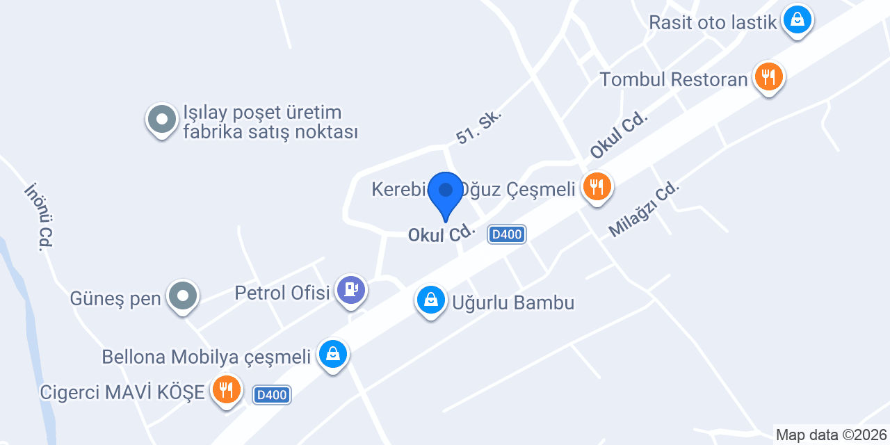 ÇEŞMELİ ANADOLU LİSESİ konumu