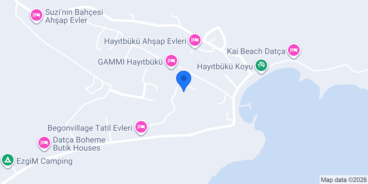 Hayıtbükü Deniz Pansiyon konumu