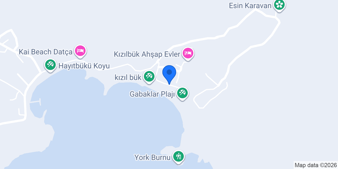 Bizim Cennet Otel Bungalow konumu