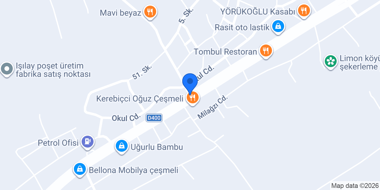 Mert Döner konumu