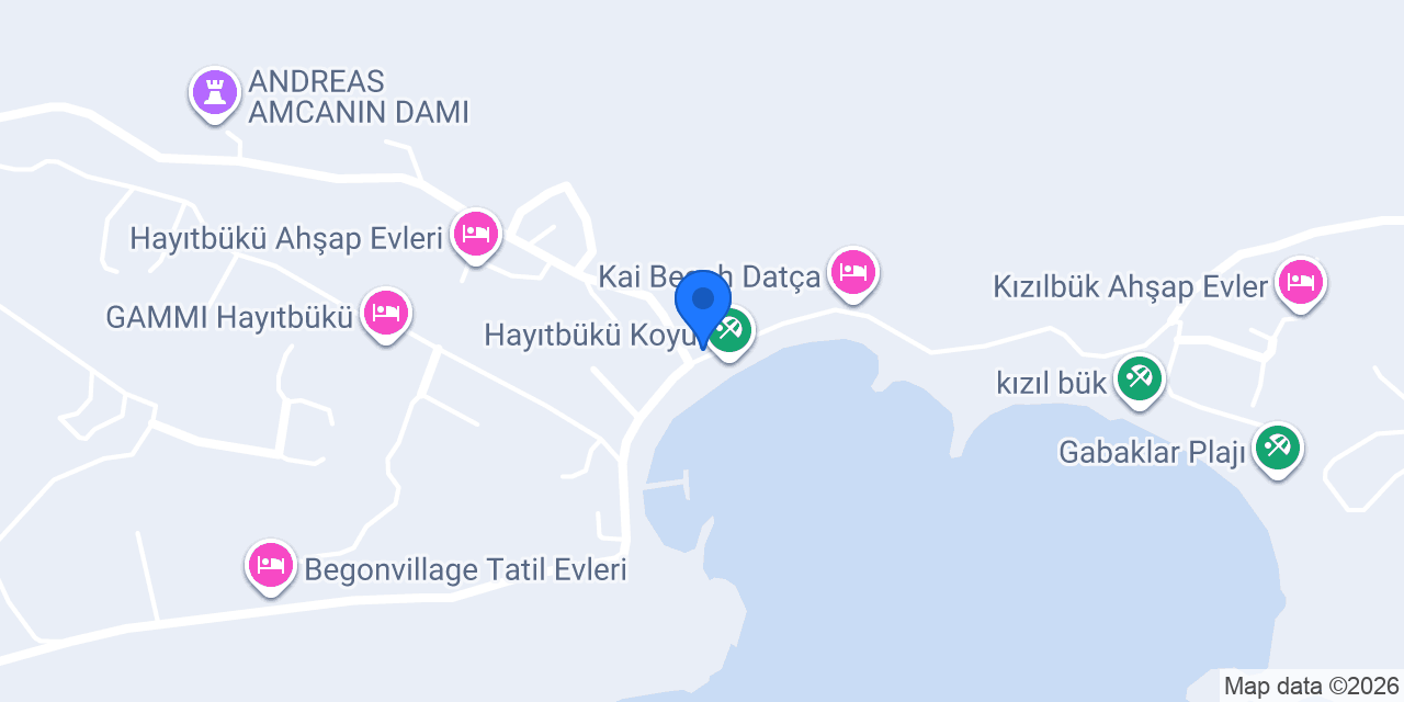 La Vita Pansiyon Datça konumu
