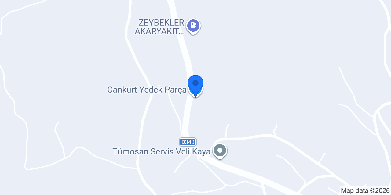 Cankurt Yedek Parça konumu