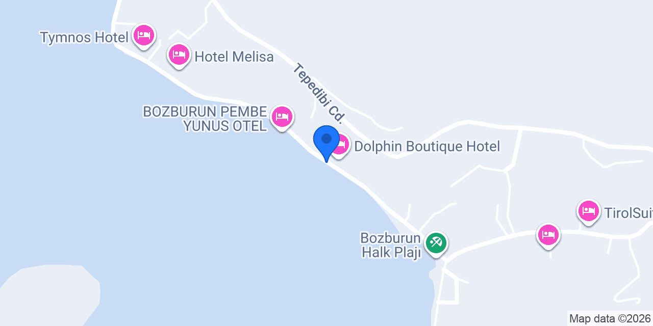 Loryma Hotel Bozburun konumu