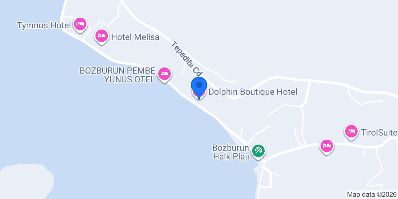 Dolphin Boutique Hotel konumu