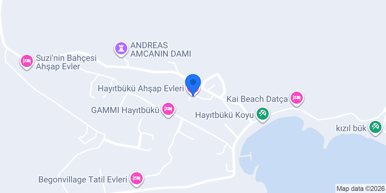 Hayıtbükü Ahşap Evleri konumu