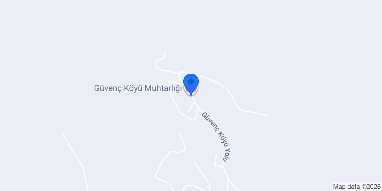 Güvenç Köyü Muhtarlığı konumu
