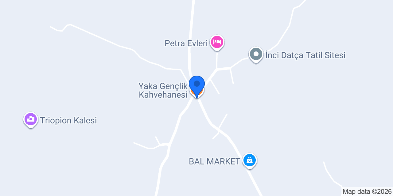 Yaka Gençlik Kahvehanesi konumu