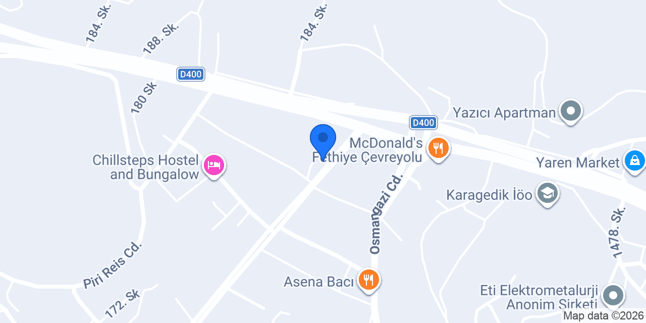 Gökçe Metal konumu