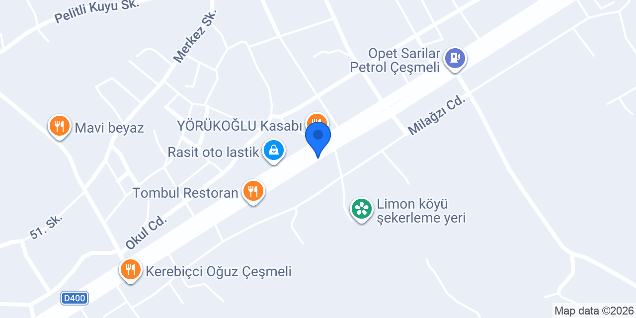 Ulutaş Otomotiv konumu