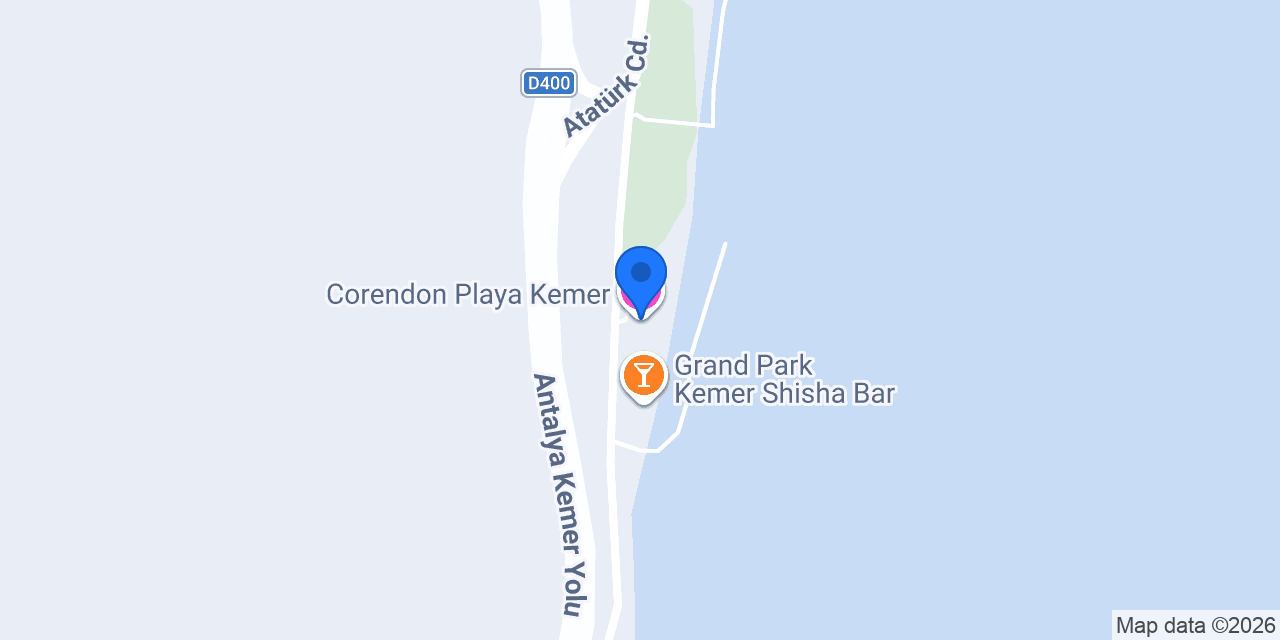 Corendon Playa Kemer konumu