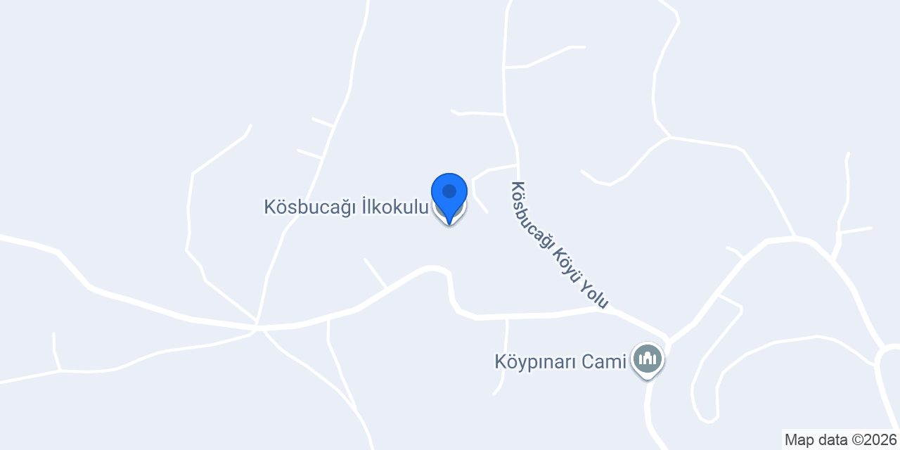 Kösbucağı İlkokulu konumu