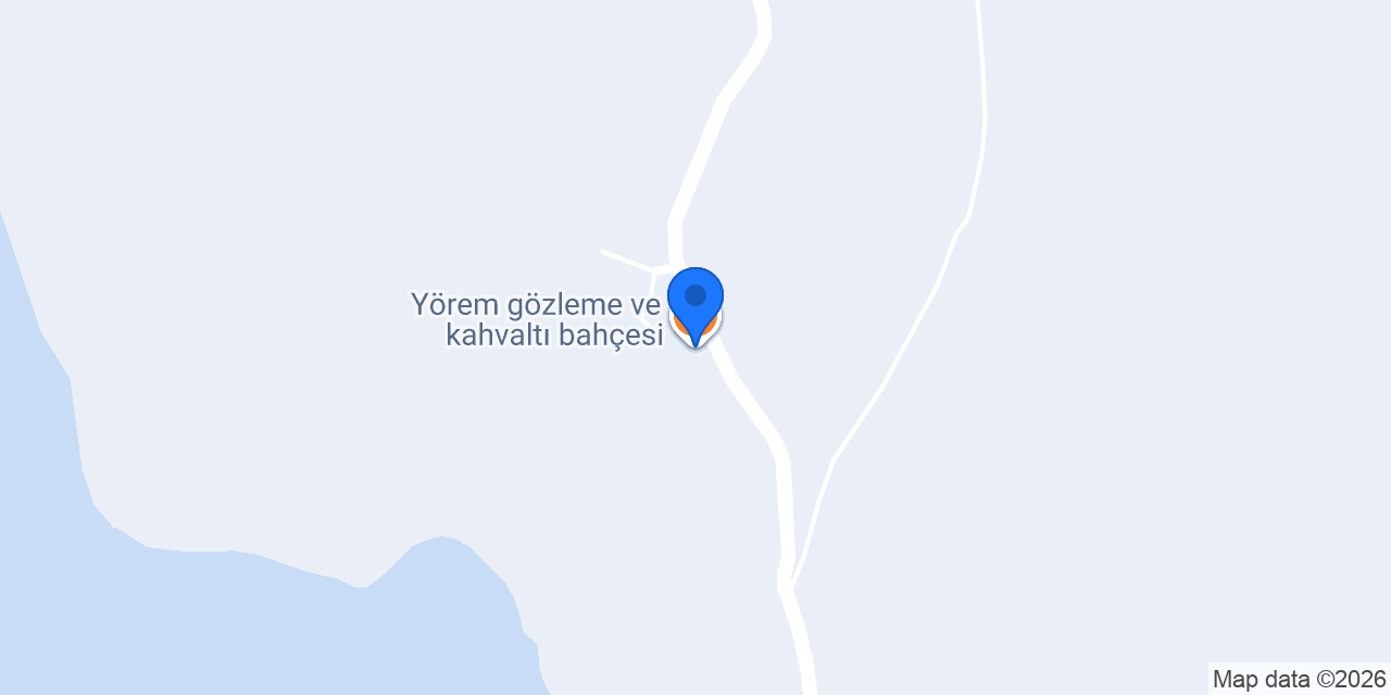 Yörem gözleme ve kahvaltı bahçesi konumu