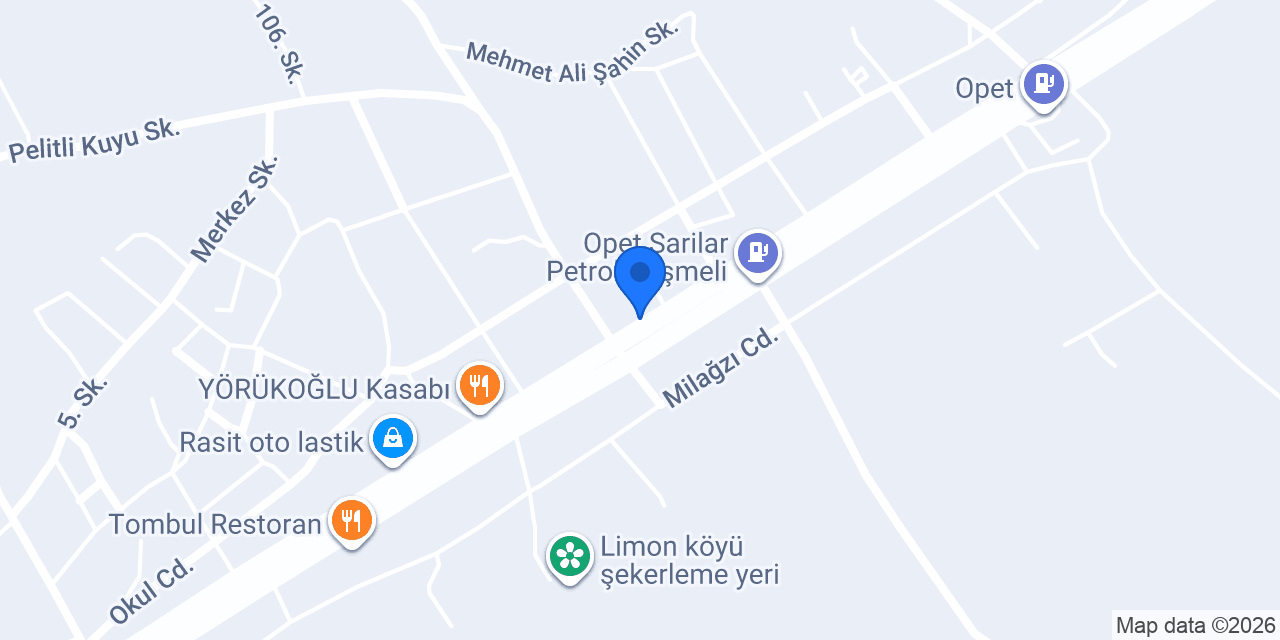 Yörük Tantuni konumu