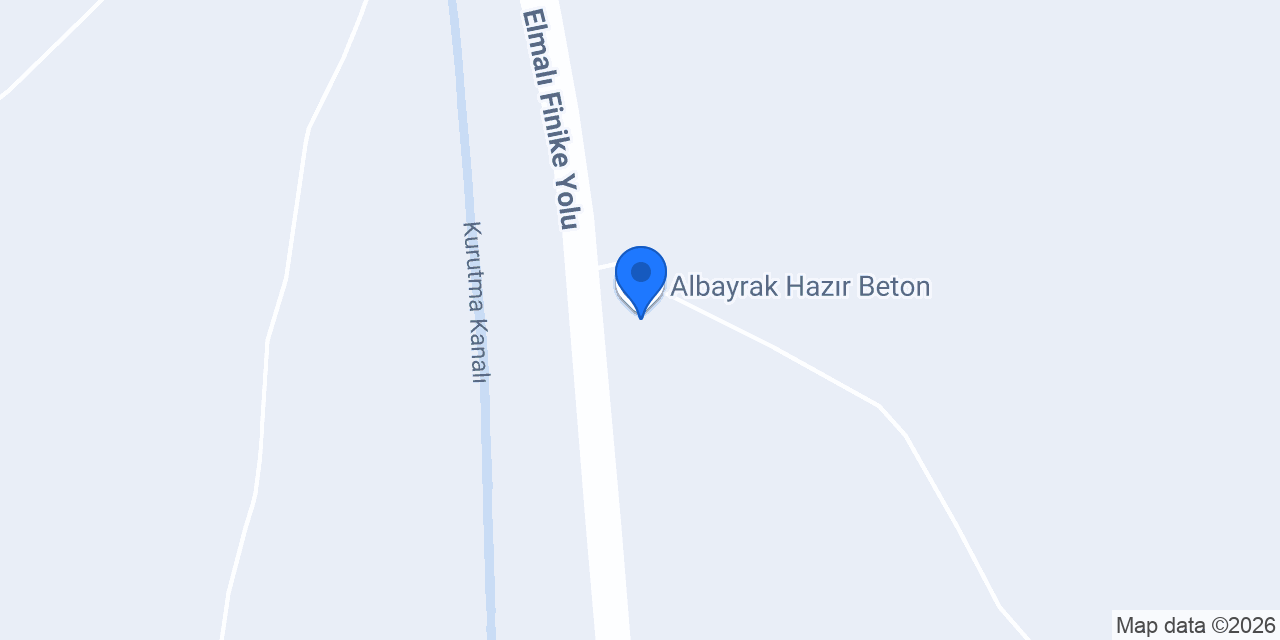 Albayrak Hazır Beton konumu