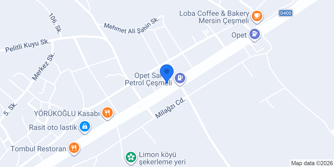 Aşkın Oto konumu