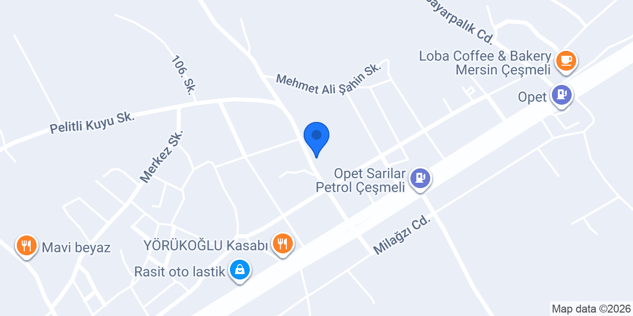 R&D Erkek Kuaförü konumu