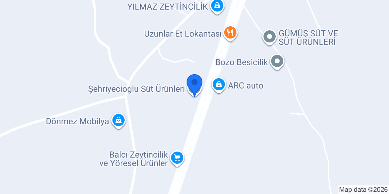Şehriyecioglu Süt Ürünleri konumu