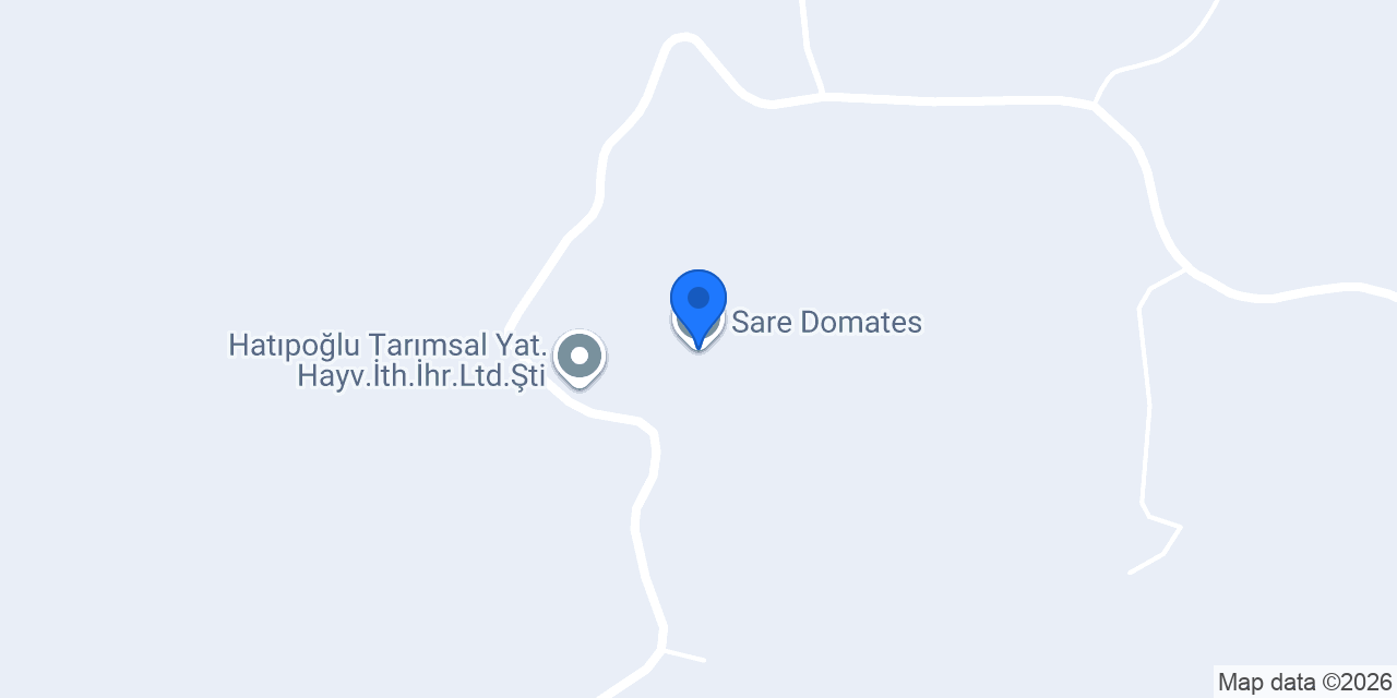 Sare Domates konumu