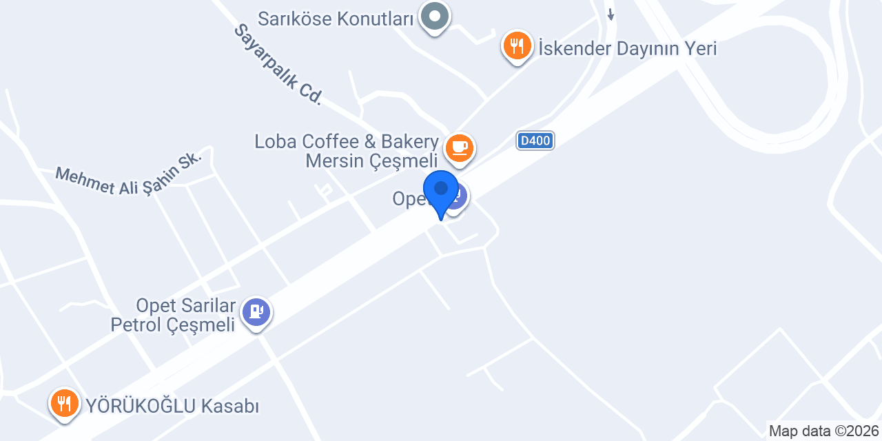 ÇEŞMELİ OPET TAKSİ konumu