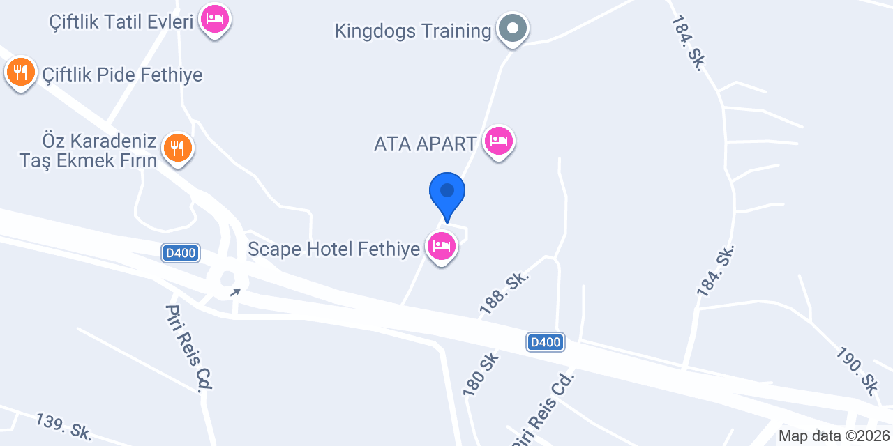 Çiğdem Apart Fethiye konumu