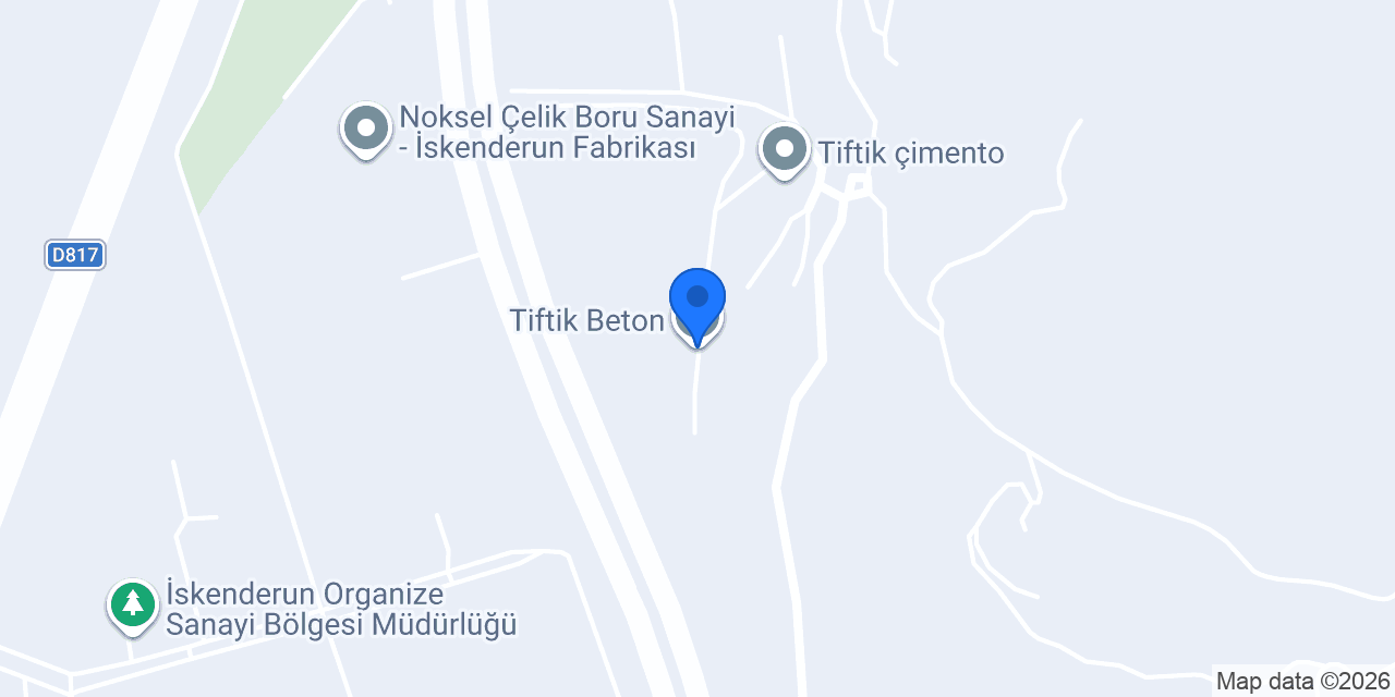 Tiftik Beton konumu