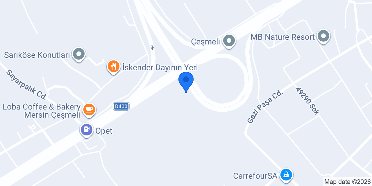 Akdeniz Süt konumu