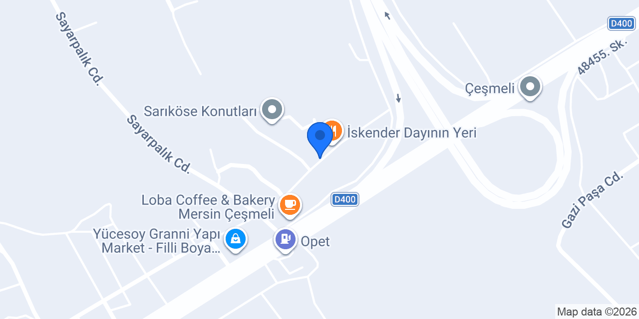 Hacıalioğlu Çiğ Köfte konumu