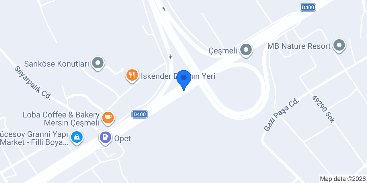 Közde Piliç konumu