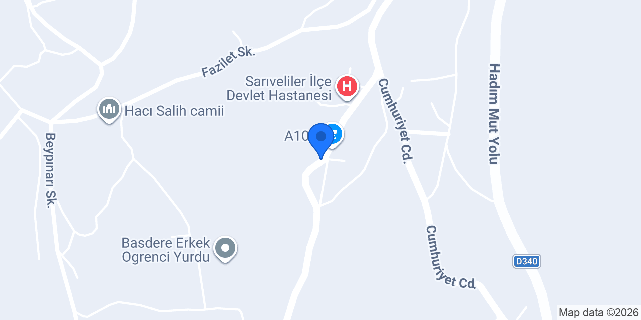 Merve Baysal Kuaför konumu