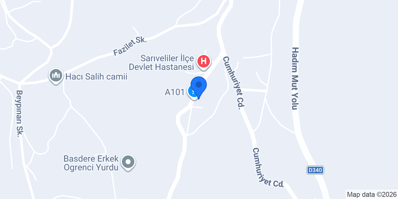 SARIVELİLER DÖNGÜ TARIM konumu