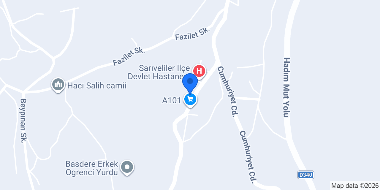 Meşhur Adıyaman çiğ Köftecisi konumu