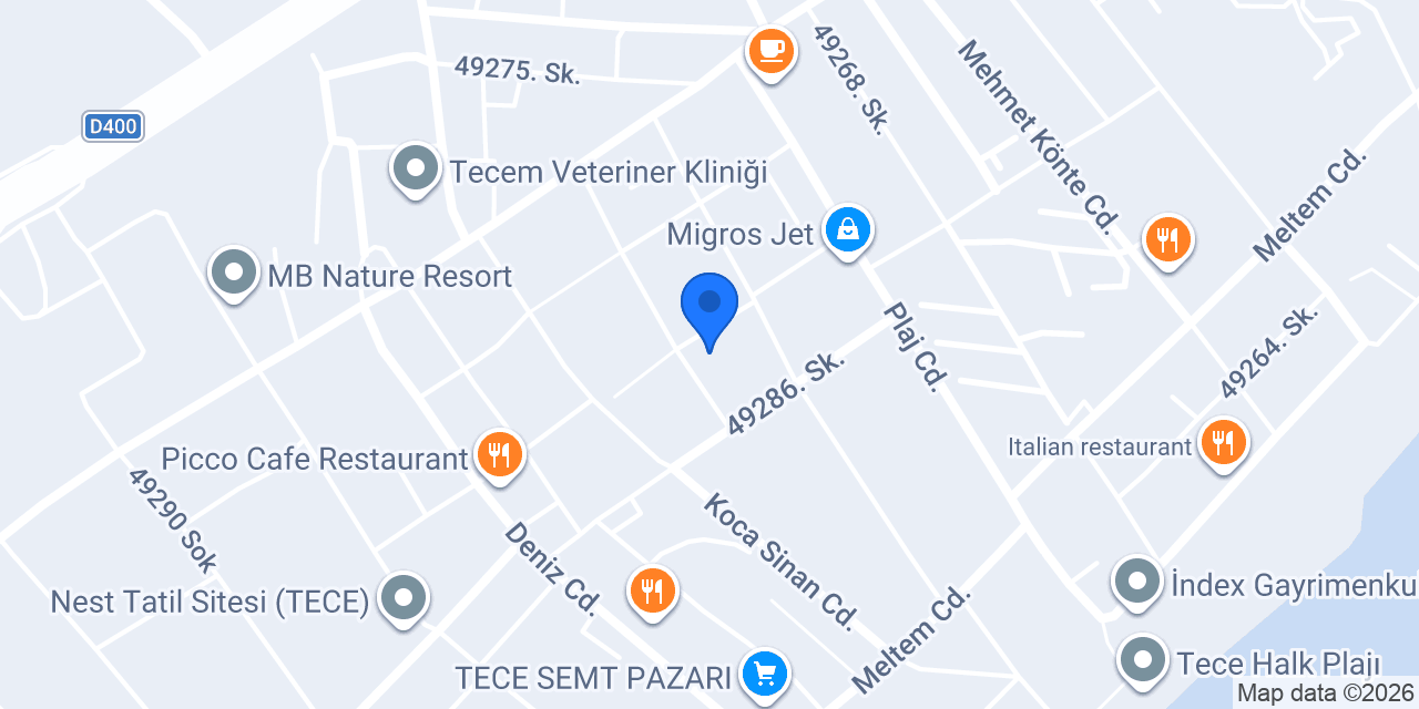 Tece elektronik konumu